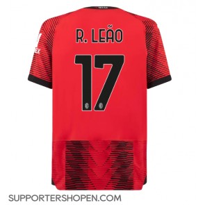 AC Milan Rafael Leao #17 Hemma Matchtröja 2023-24 Kortärmad